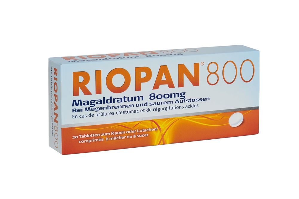 RIOPAN cpr 800 mg blist 20 pce