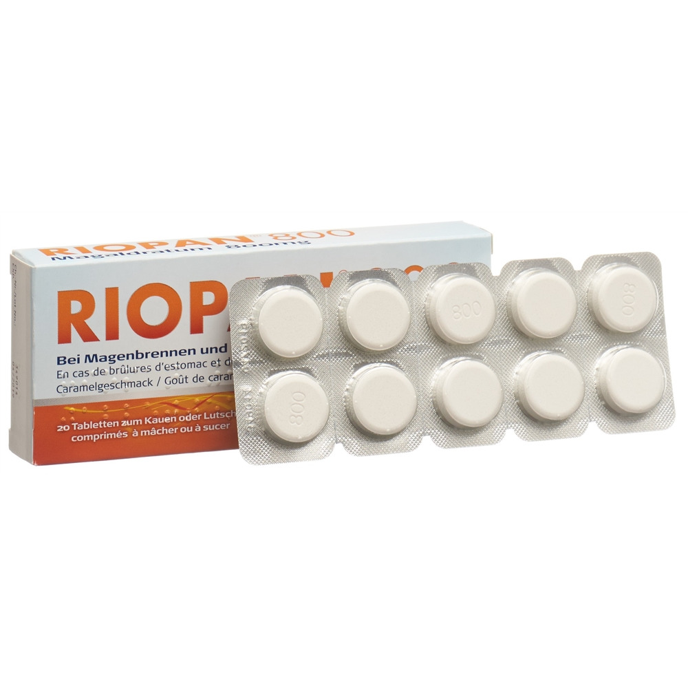 RIOPAN cpr 800 mg blist 50 pce, image principale