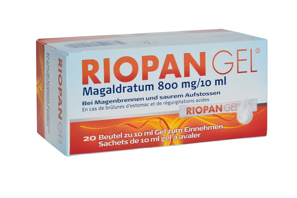 RIOPAN Gel 800 mg Btl 10 ml, Hauptbild