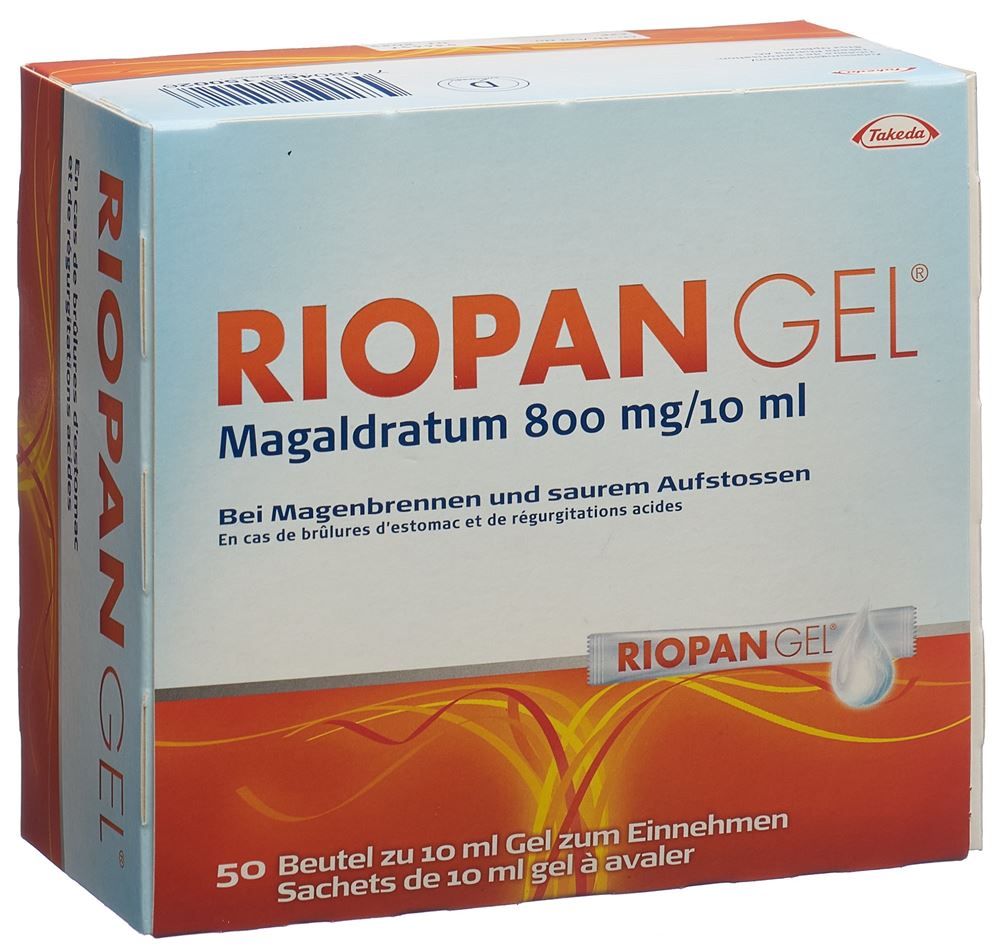 RIOPAN Gel 800 mg Btl 10 ml, Hauptbild