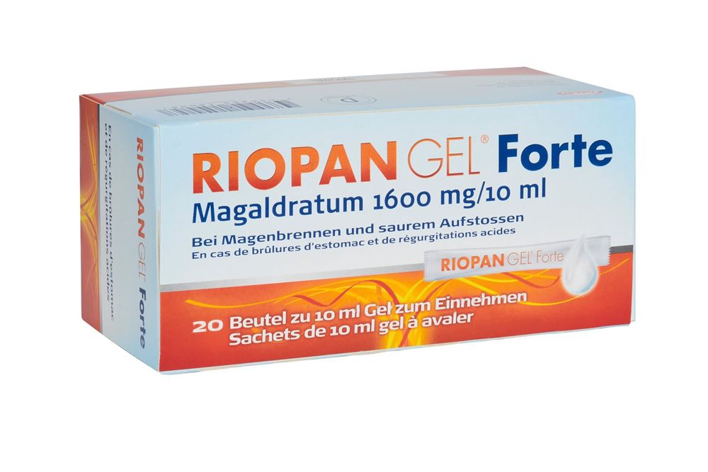 RIOPAN Forte 1600 mg, image principale RIOPAN Forte 1600 mg, image principale