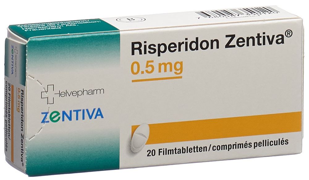 RISPERIDONE Zentiva 0.5 mg, image principale