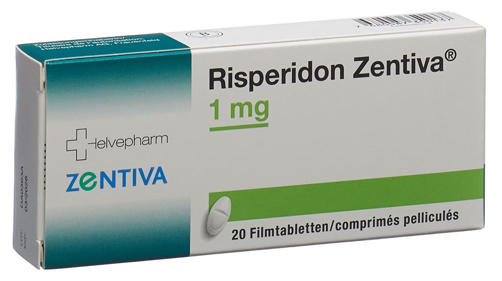 RISPERIDONE Zentiva 1 mg, Hauptbild