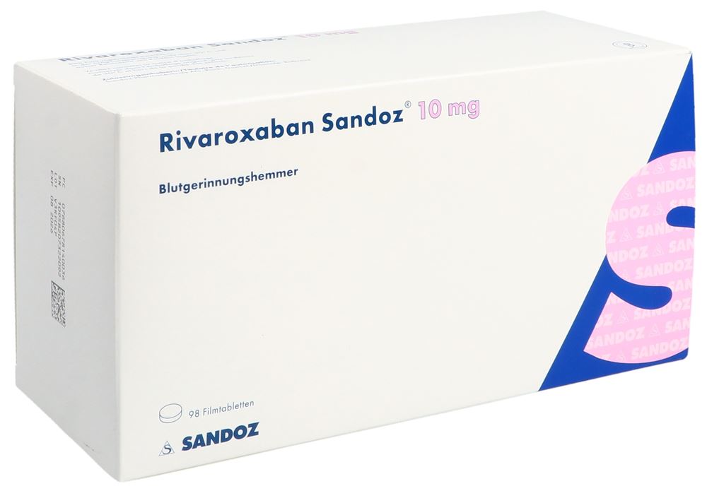 RIVAROXABAN Sandoz 10 mg, Hauptbild