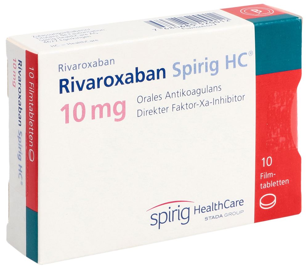 RIVAROXABAN Spirig HC 10 mg, image principale