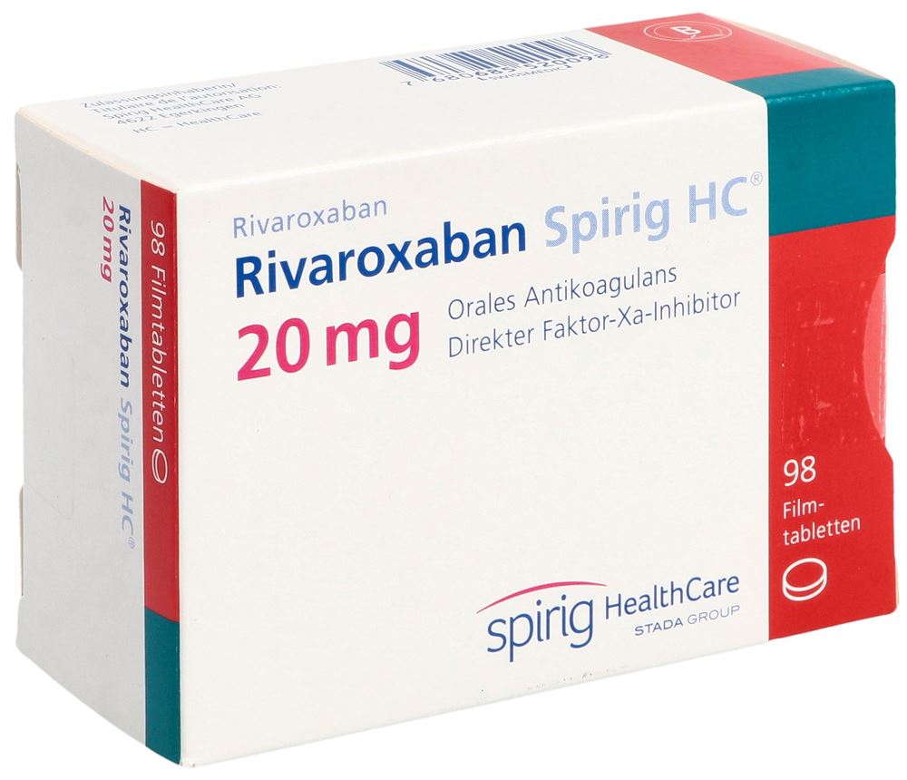 RIVAROXABAN Spirig HC 20 mg, image principale