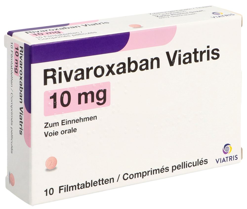 RIVAROXABAN Viatris 10 mg, image principale