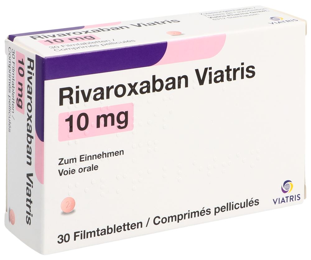 RIVAROXABAN Viatris 10 mg, image principale