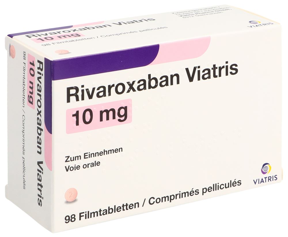 RIVAROXABAN Viatris 10 mg, image principale