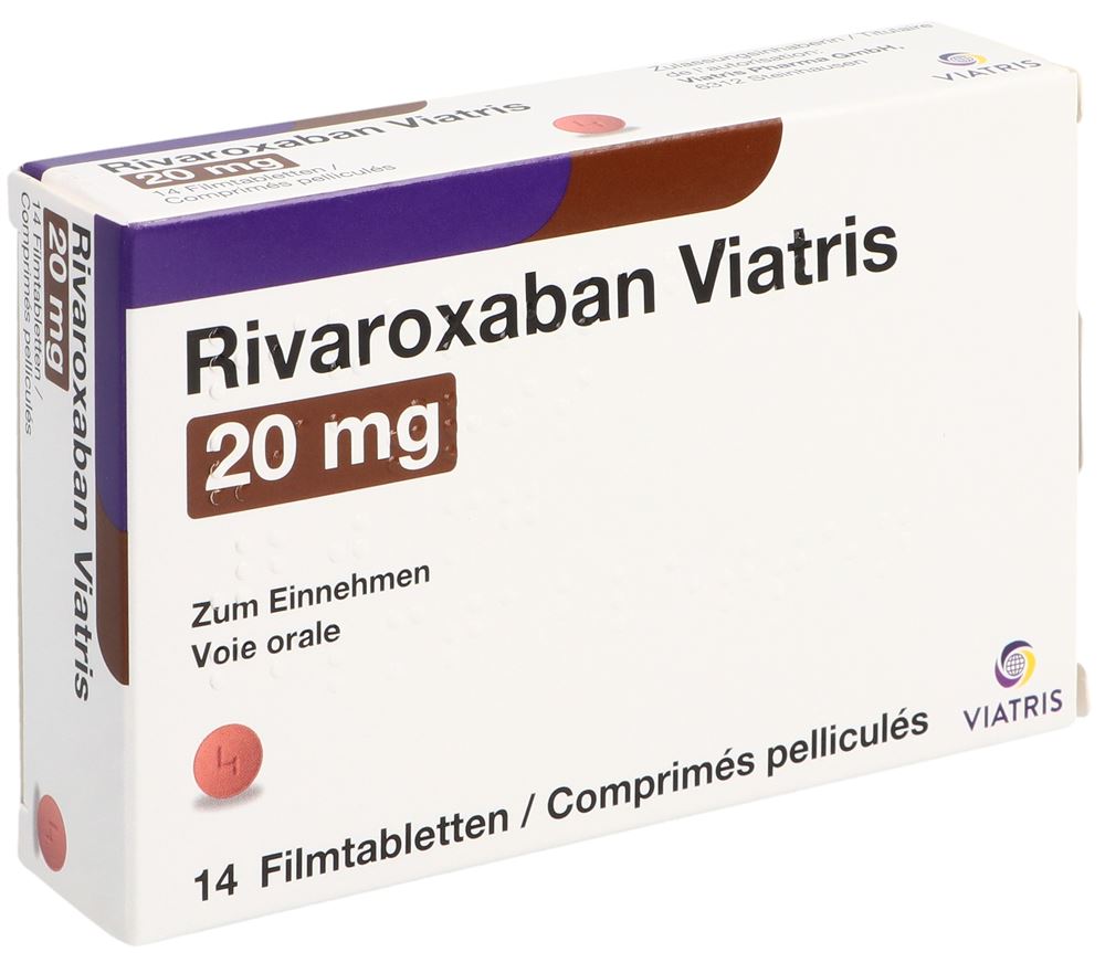 RIVAROXABAN Viatris 20 mg, Hauptbild