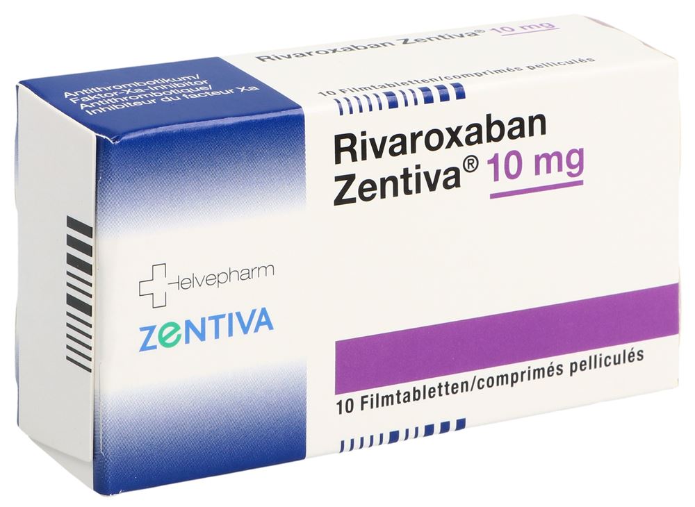 RIVAROXABAN Zentiva 10 mg, image principale