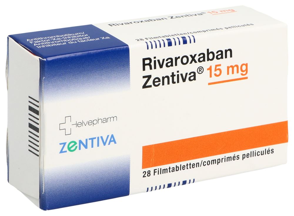 RIVAROXABAN Zentiva 15 mg, image principale