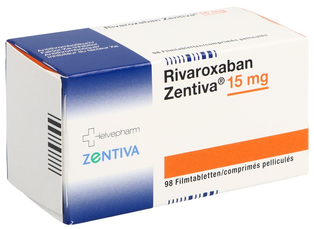 RIVAROXABAN Zentiva 15 mg, image principale