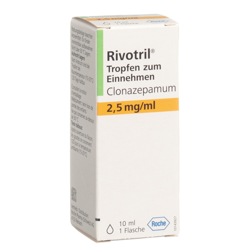 RIVOTRIL gouttes 2.5 mg/ml fl 10 ml, image principale