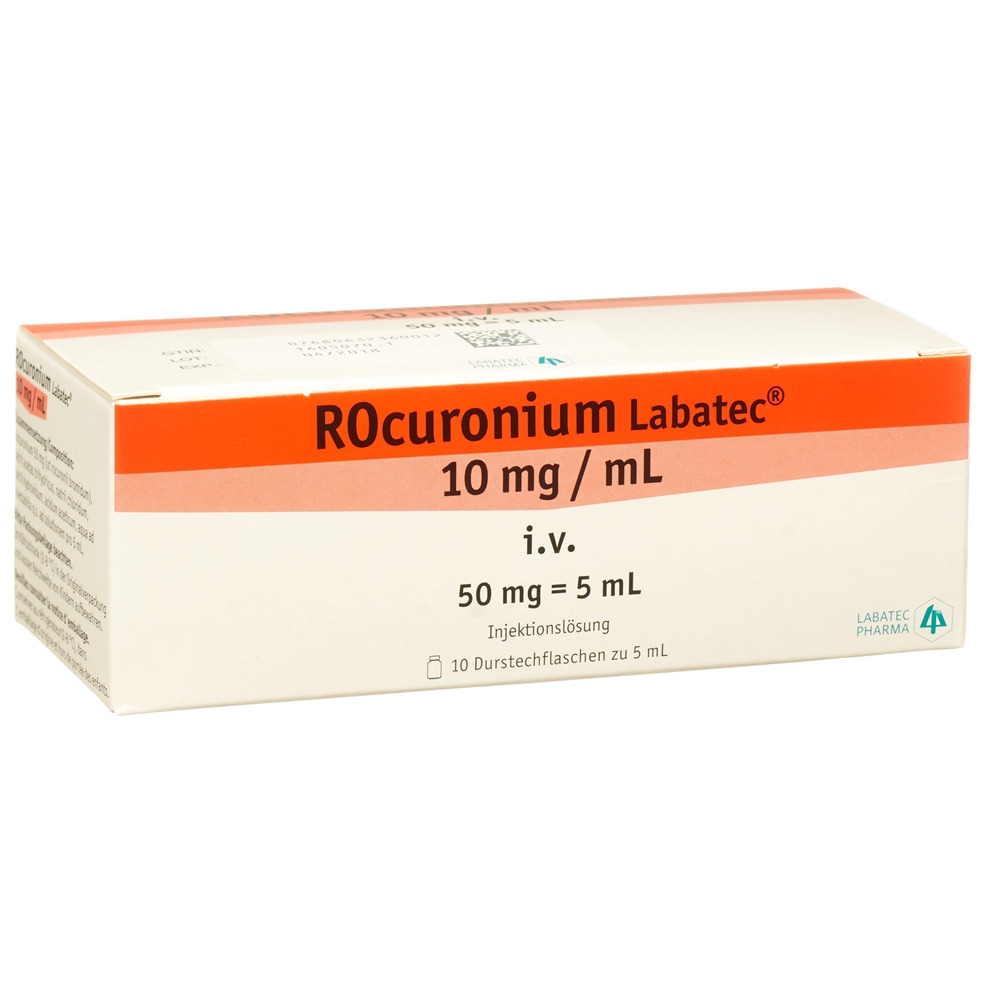 ROCURONIUM Labatec 50 mg/5ml