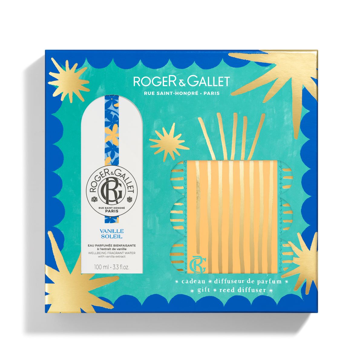 Roger & Gallet Coffret Vanille Soleil Eau de Parfum 100ml