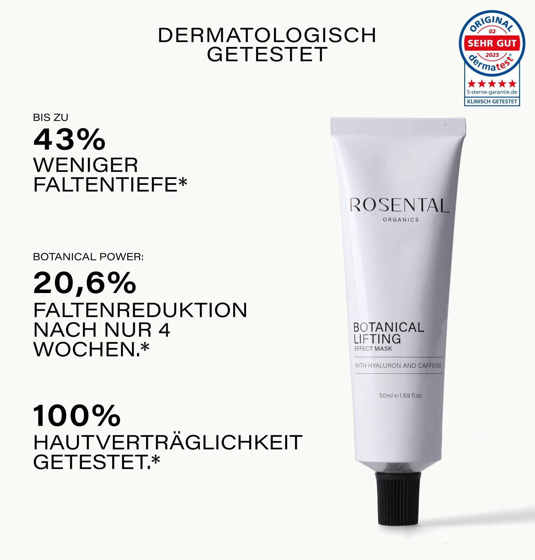 Rosental Organics Botanical Lifting Effect Mask, Bild 3 von 5