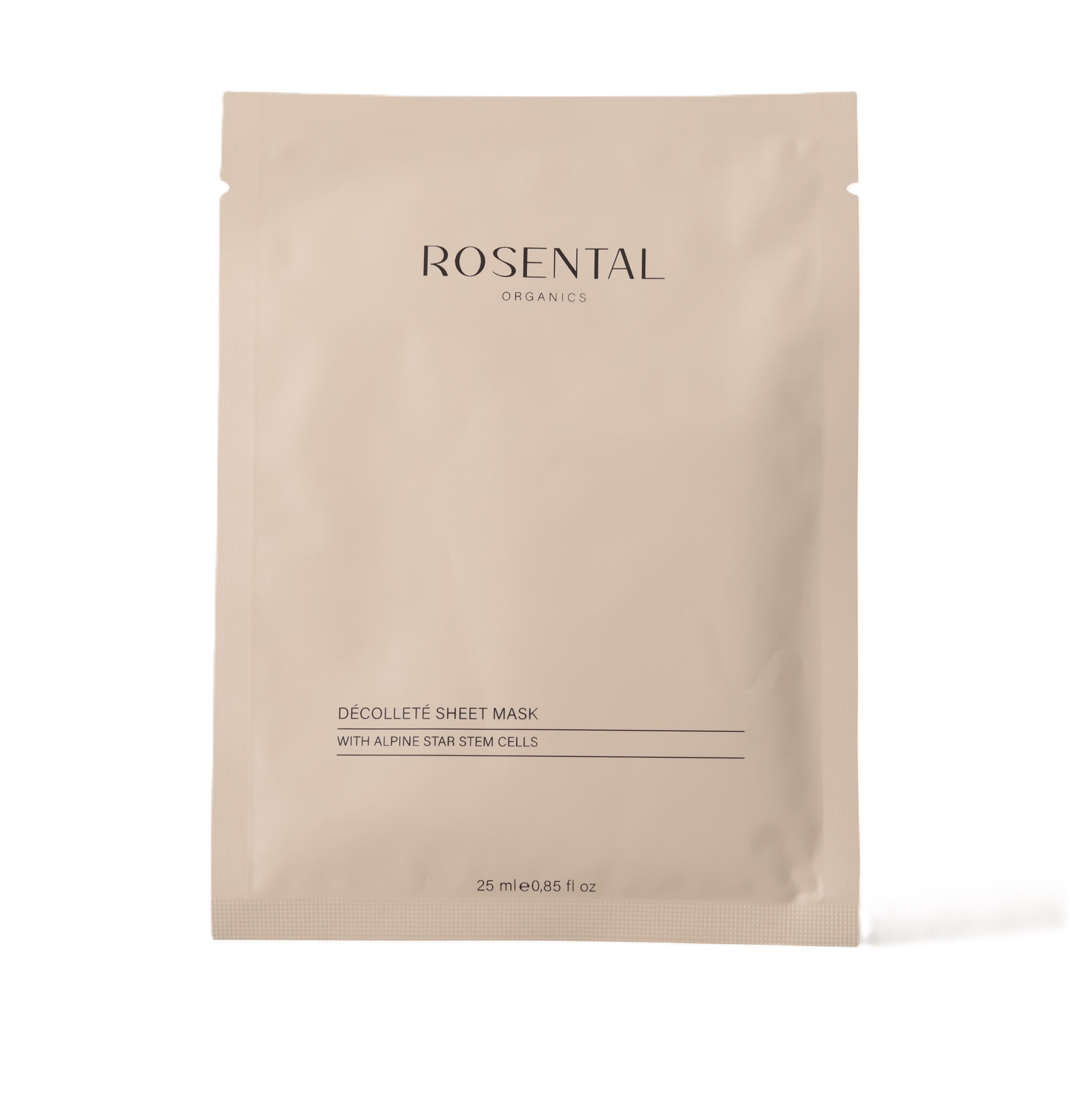 ROSENTAL décolleté sheet mask