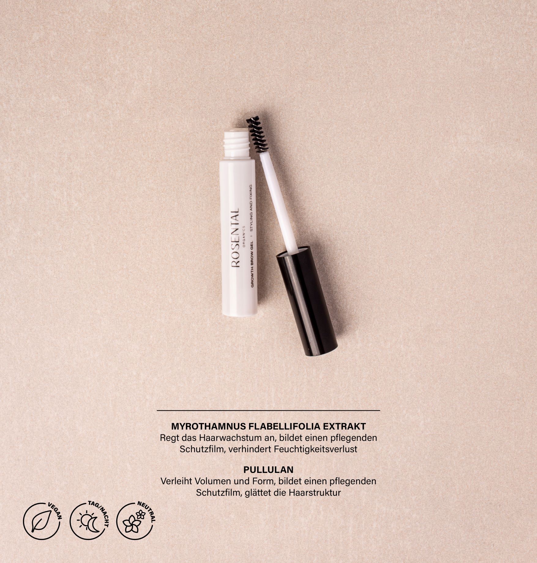 ROSENTAL growth brow gel, image 4 sur 4