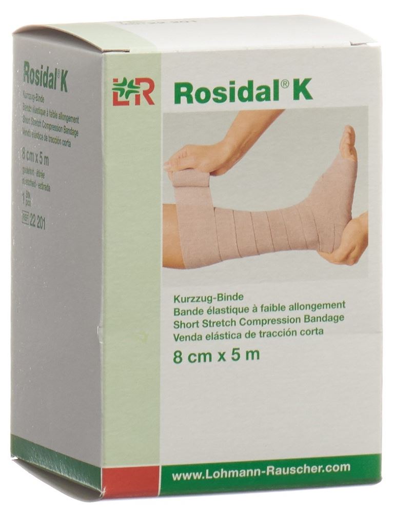 ROSIDAL K bande élastique à faible allongement