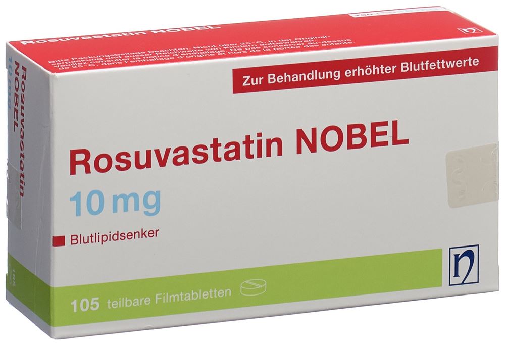 ROSUVASTATINE NOBEL 10 mg