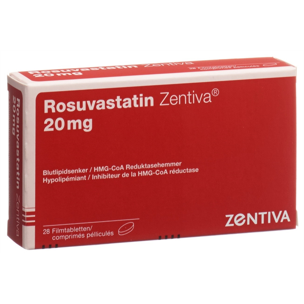 ROSUVASTATINE Zentiva 20 mg