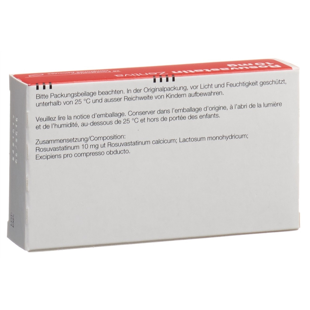 ROSUVASTATINE Zentiva 10 mg, Bild 2 von 2