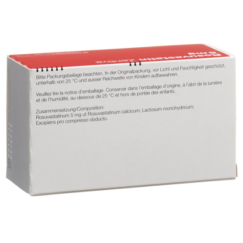 ROSUVASTATINE Zentiva 5 mg, Bild 2 von 2