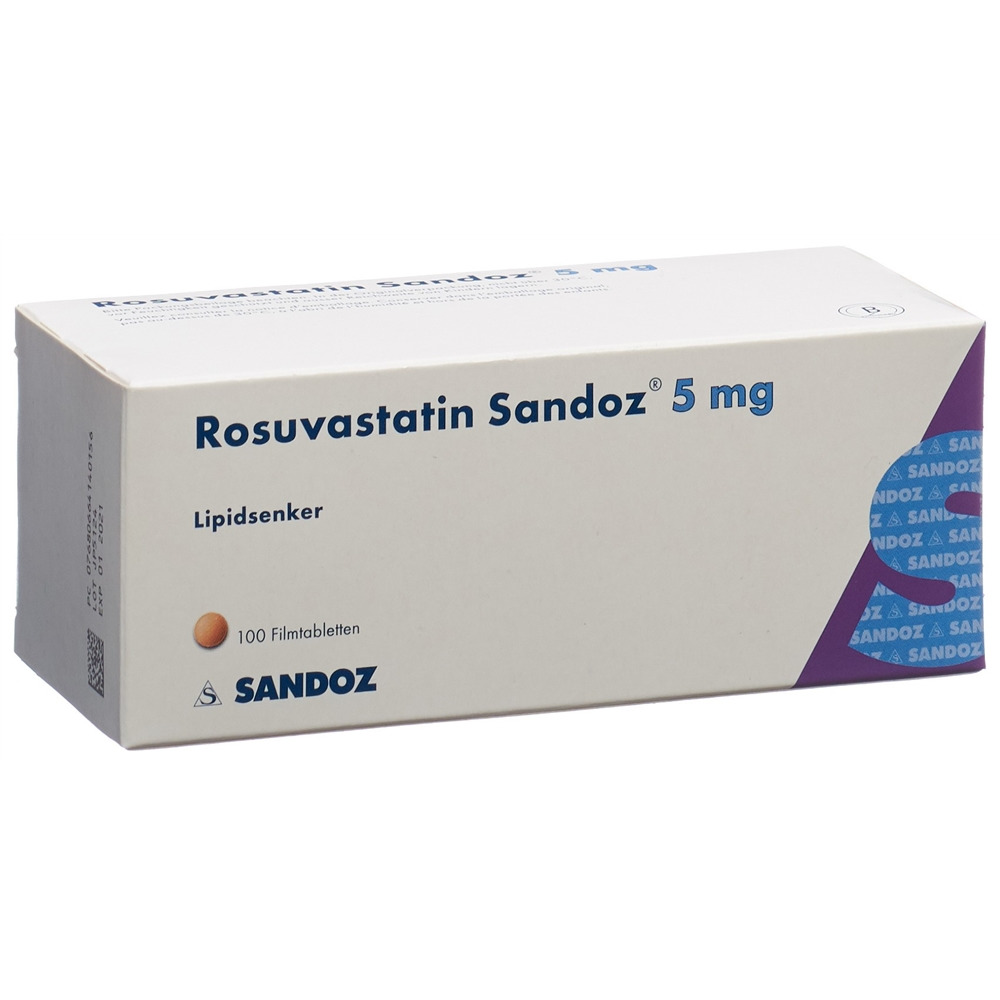 ROSUVASTATINE Sandoz 5 mg