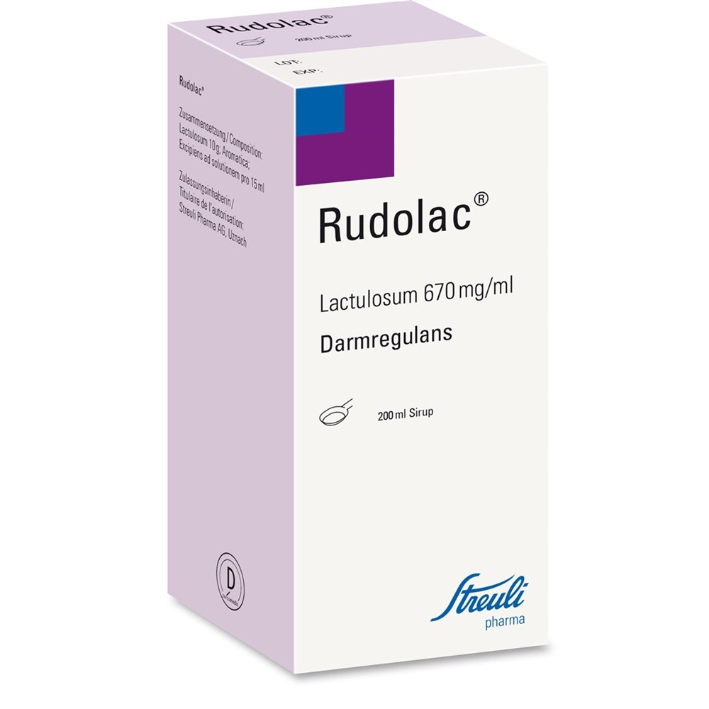 RUDOLAC sirop en bouteille fl 200 ml