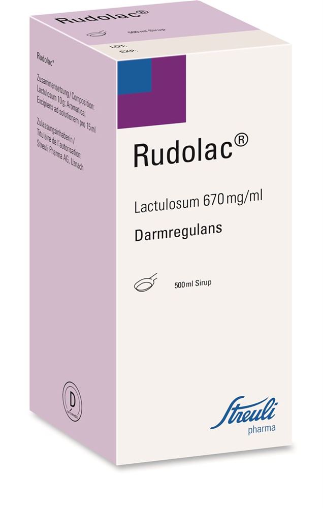 RUDOLAC Sirup in Flasche Fl 500 ml, Hauptbild