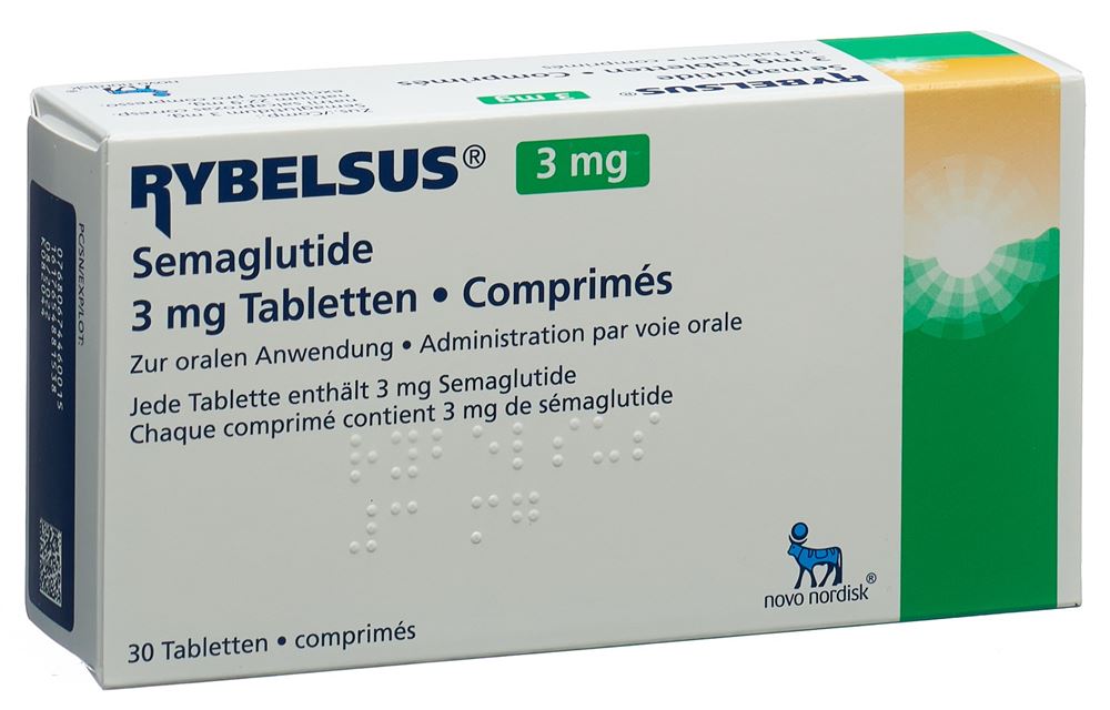 RYBELSUS cpr 3 mg blist 30 pce, image principale