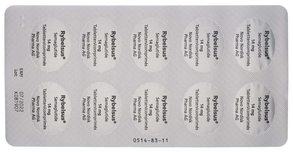 RYBELSUS Tabl 14 mg Blist 30 Stk, Bild 2 von 3