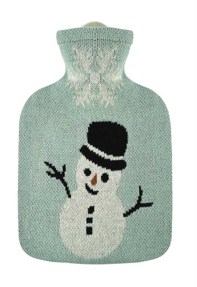 SAENGER Wärmflasche Strickbezug