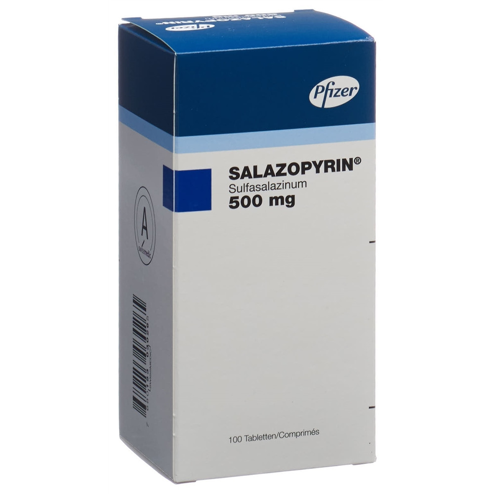 SALAZOPYRIN cpr 500 mg bte 100 pce, image principale