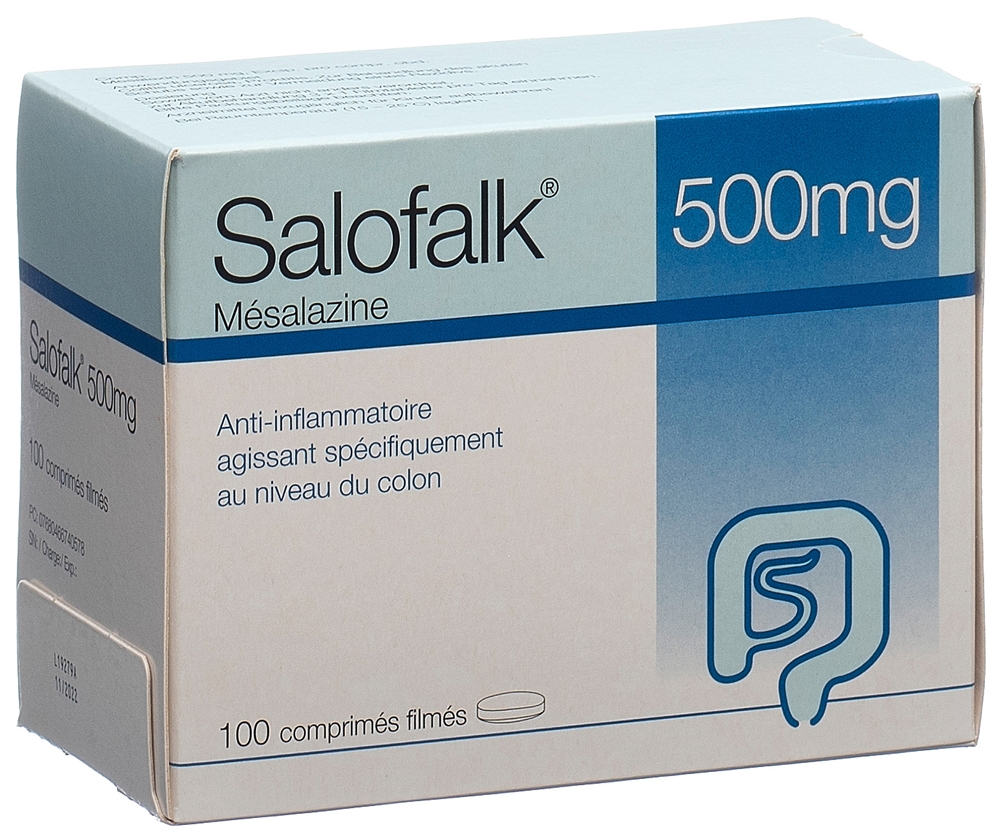 SALOFALK Filmtabl 500 mg Blist 100 Stk, Bild 2 von 2