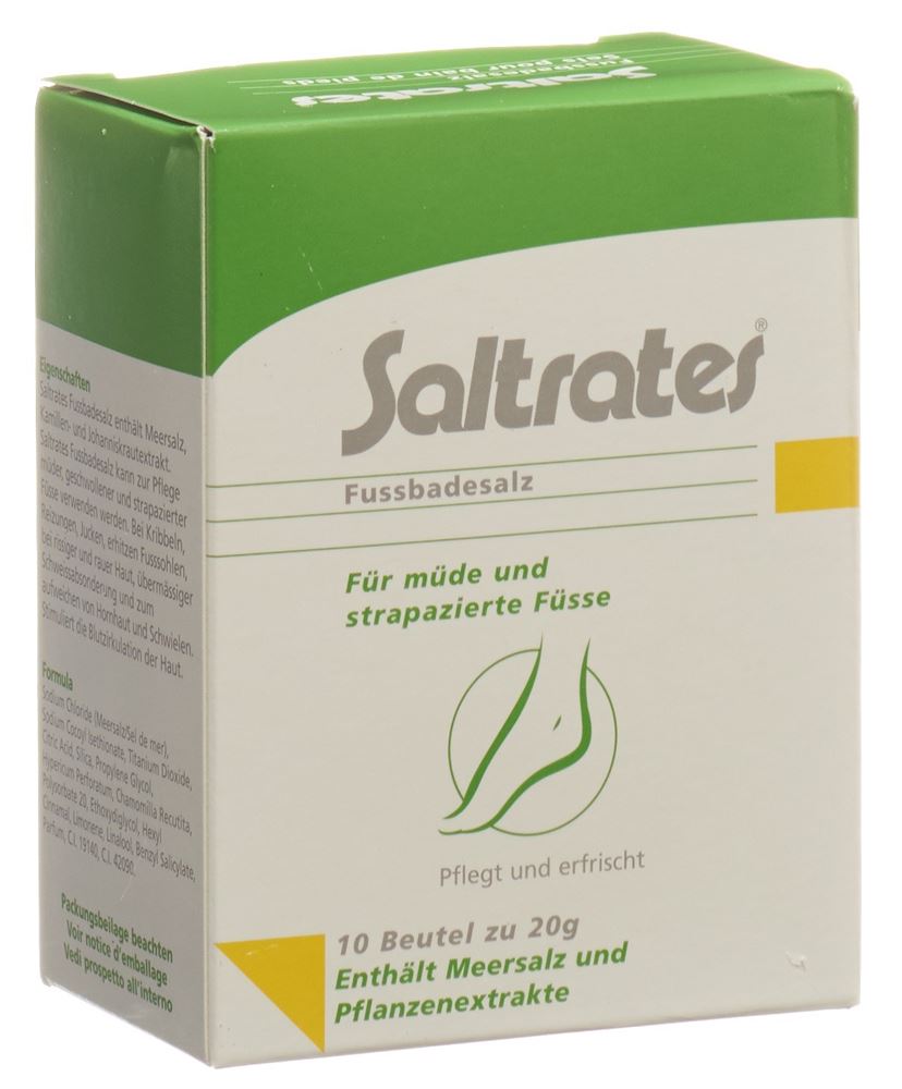 SALTRATES Fussbadesalz