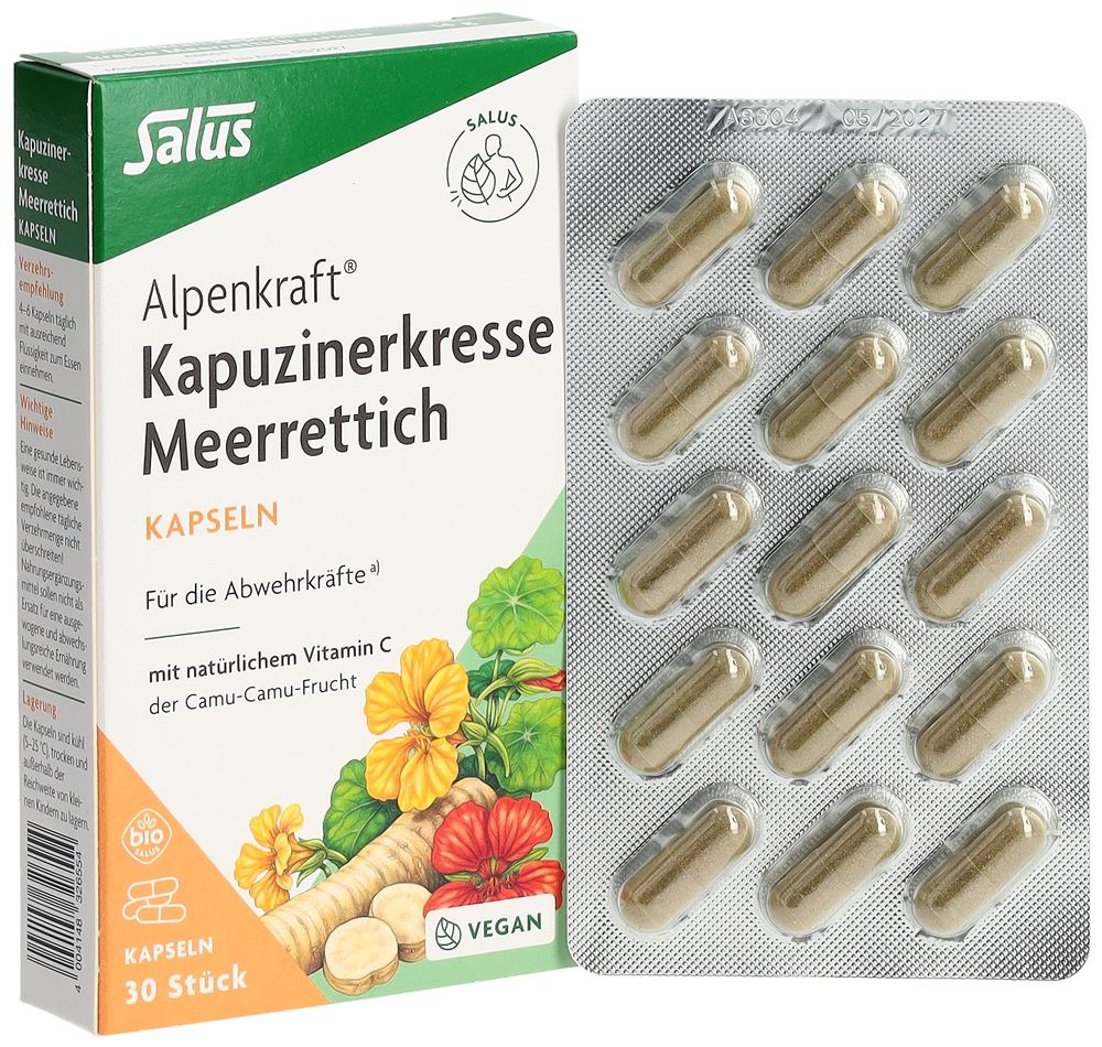 SALUS Alpenkraft Kapuzinerkresse-Meerrettich, Hauptbild