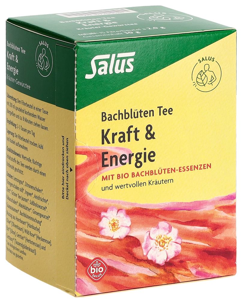 SALUS Bachblüten Tee Kraft & Energie, Hauptbild