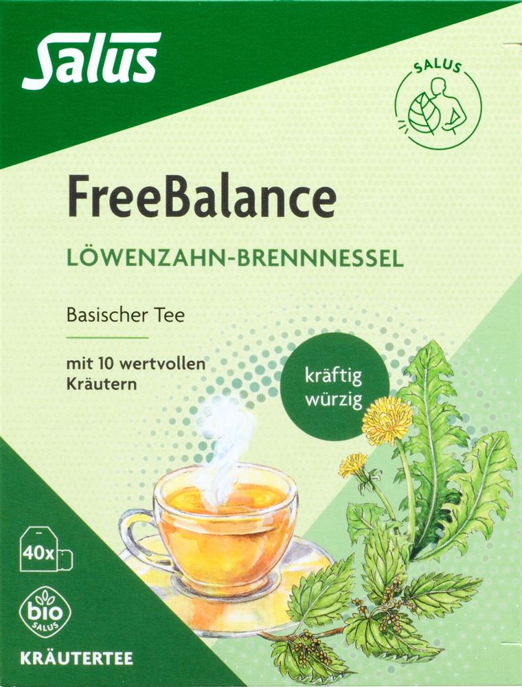 SALUS FreeBalance Löwenzahn-Brennnessel Tee