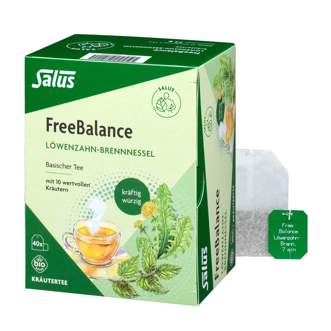 SALUS FreeBalance Löwenzahn-Brennnessel Tee