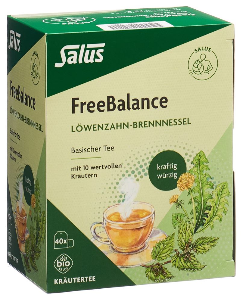 SALUS FreeBalance tisane de pissenlit et d'ortie, image principale