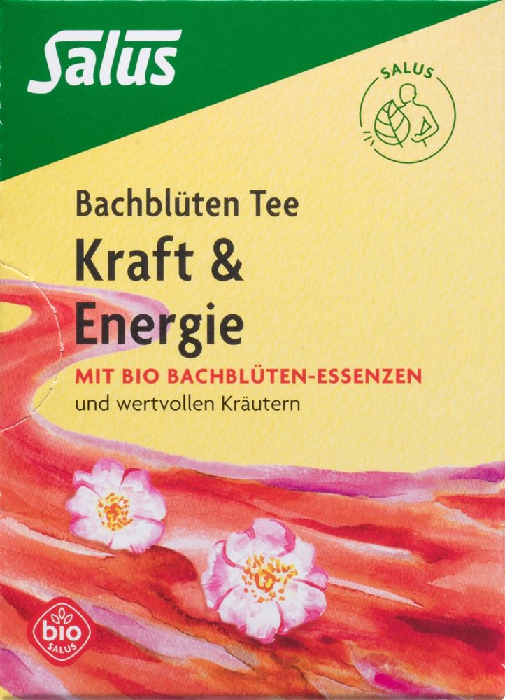 SALUS Tisane aux fleurs de Bach force & énergie