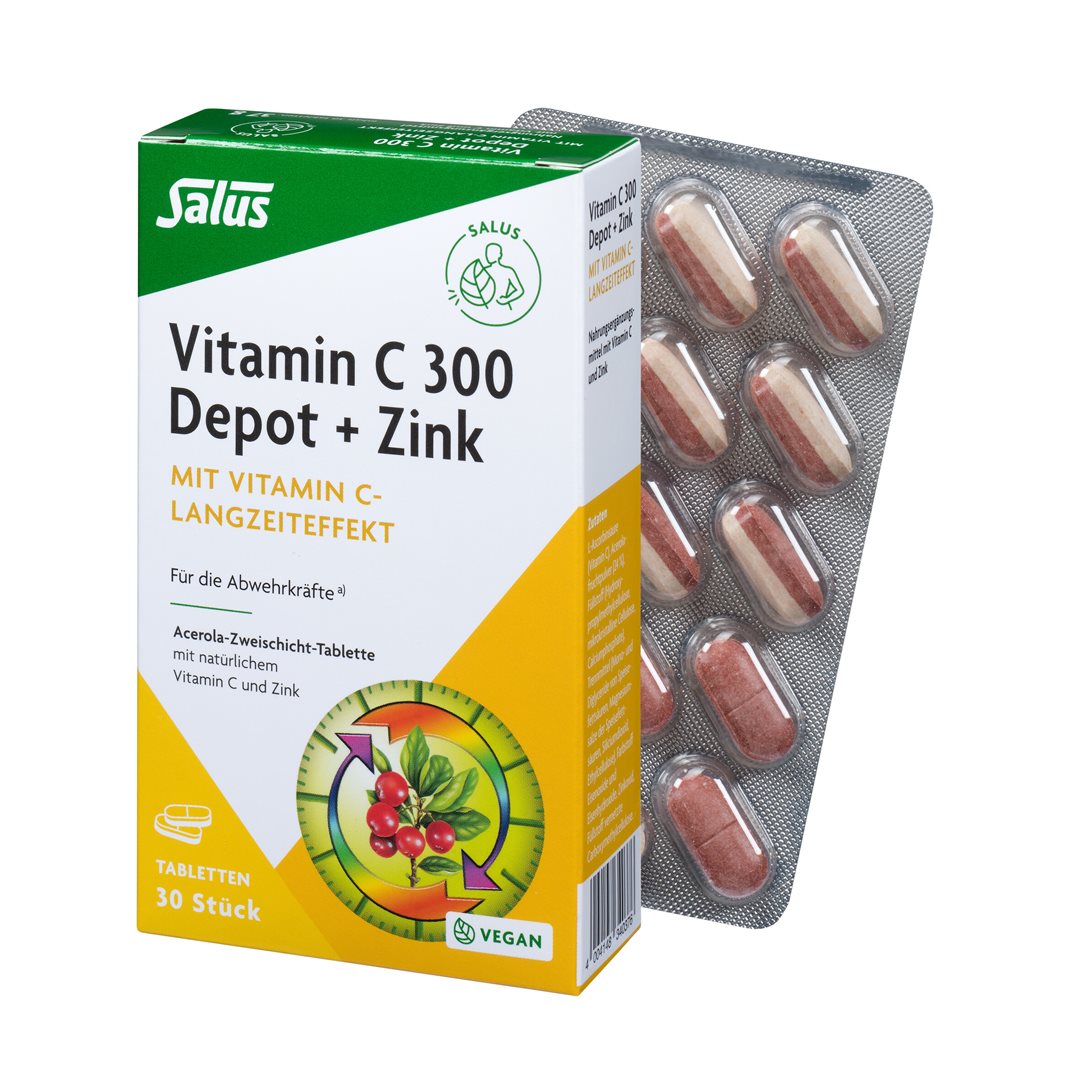 SALUS Vitamin C 300 Depot + Zink, Hauptbild