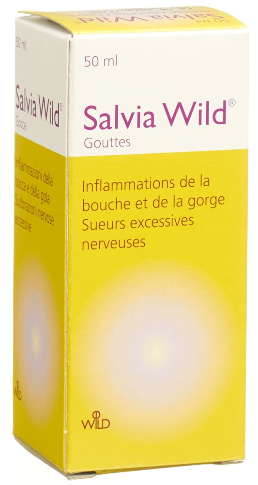 SALVIA WILD gouttes fl 50 ml, image 2 sur 2