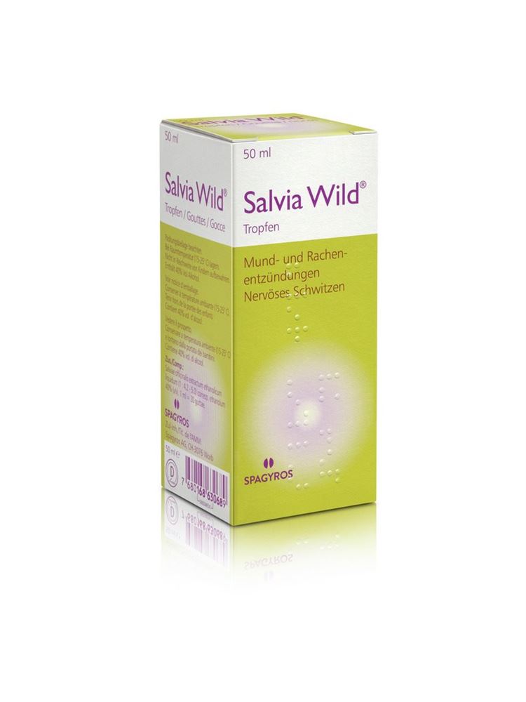 SALVIA WILD gouttes fl 50 ml
