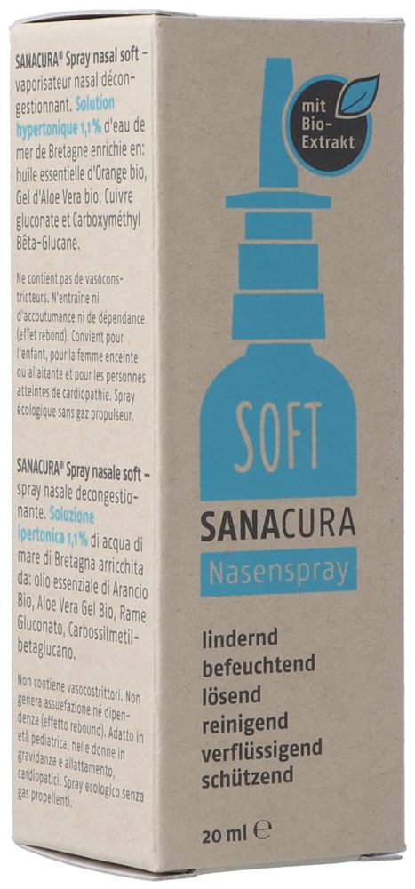 SANACURA Nasenspray Soft