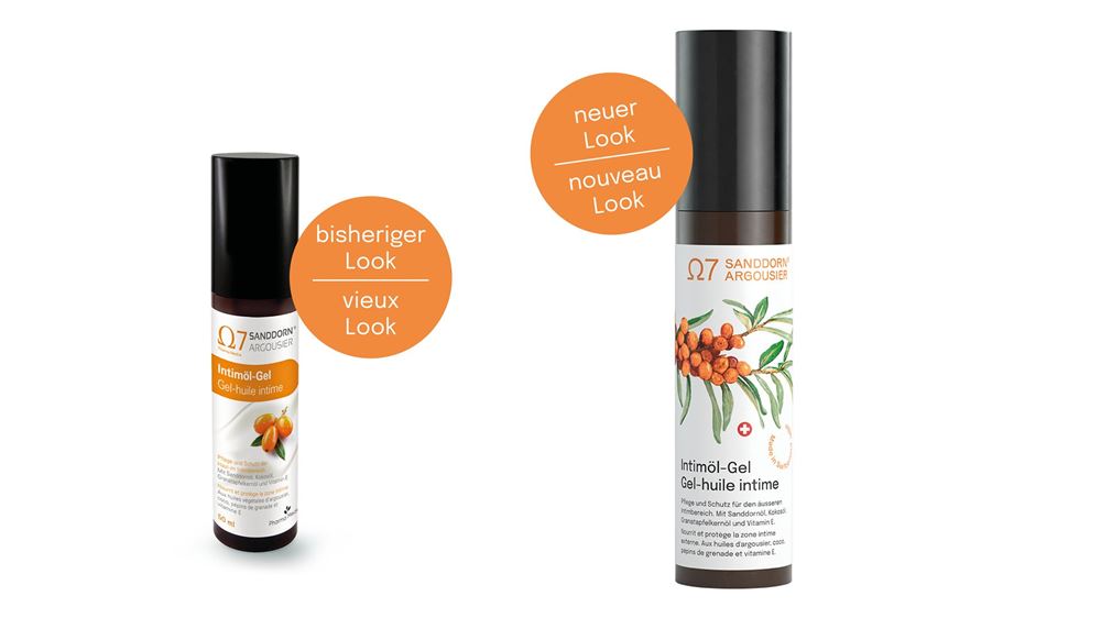 Sanddorn gel-huile intime