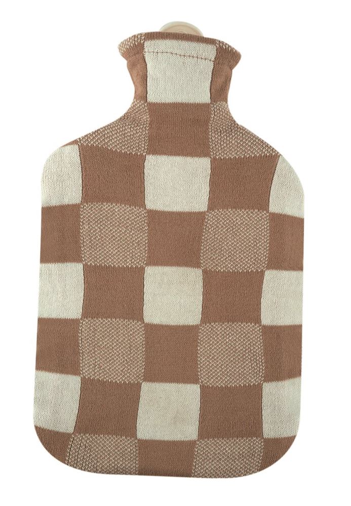 SAENGER bouillotte avec housse tricot