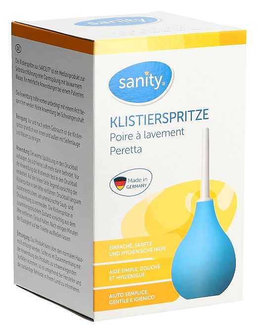 SANITY Birnspritze